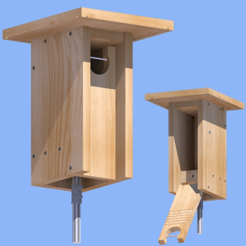Bluebird Nestbox Plans, Build Bluebird House Plans